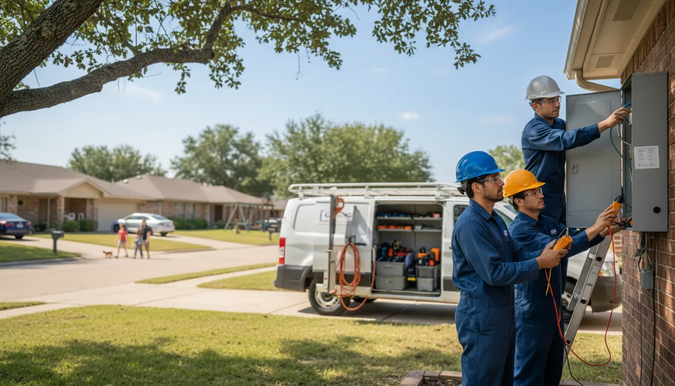 Certified electrician providing emergency electrical services in Whitefield, OK